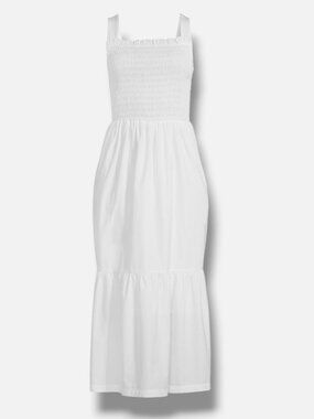 Birds Of Paradis Womens White Dolores Cotton Dress Size M